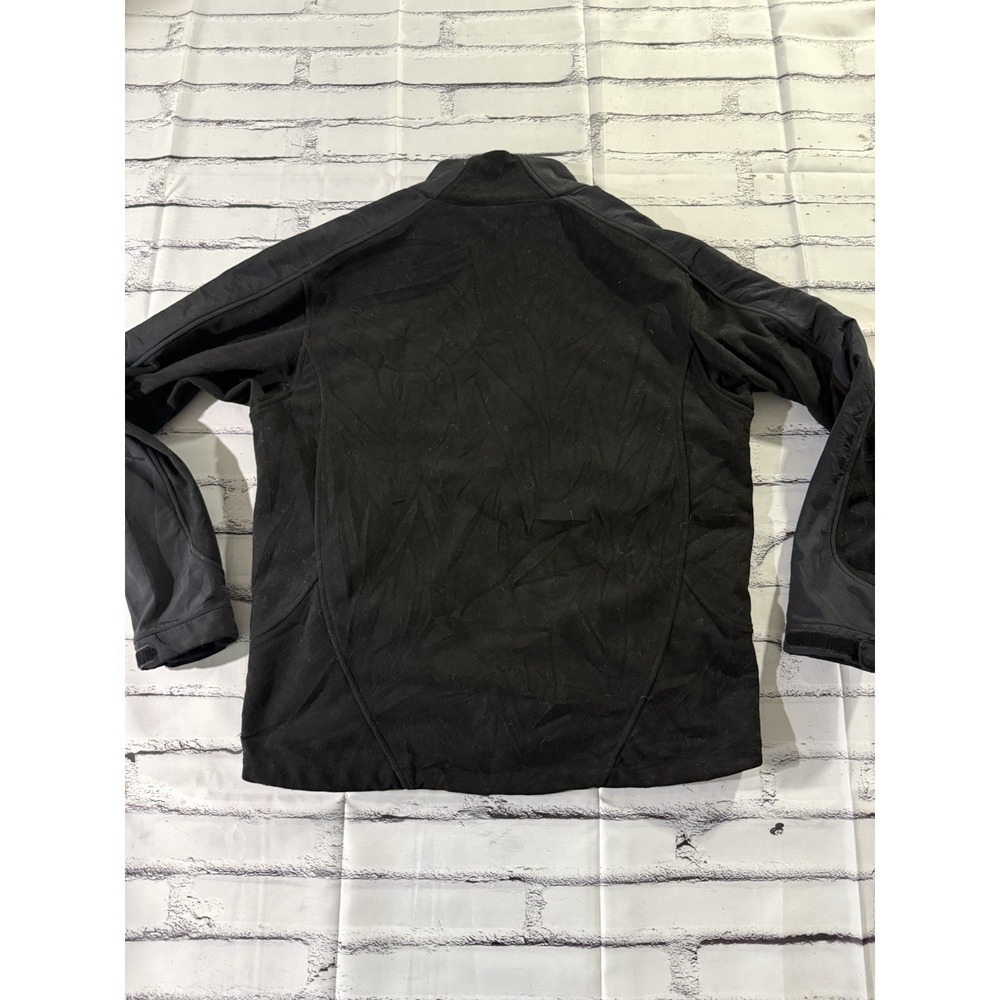 FJ FootJoy Golf Windbreaker Jacket Full Zip Black Mens Size XL